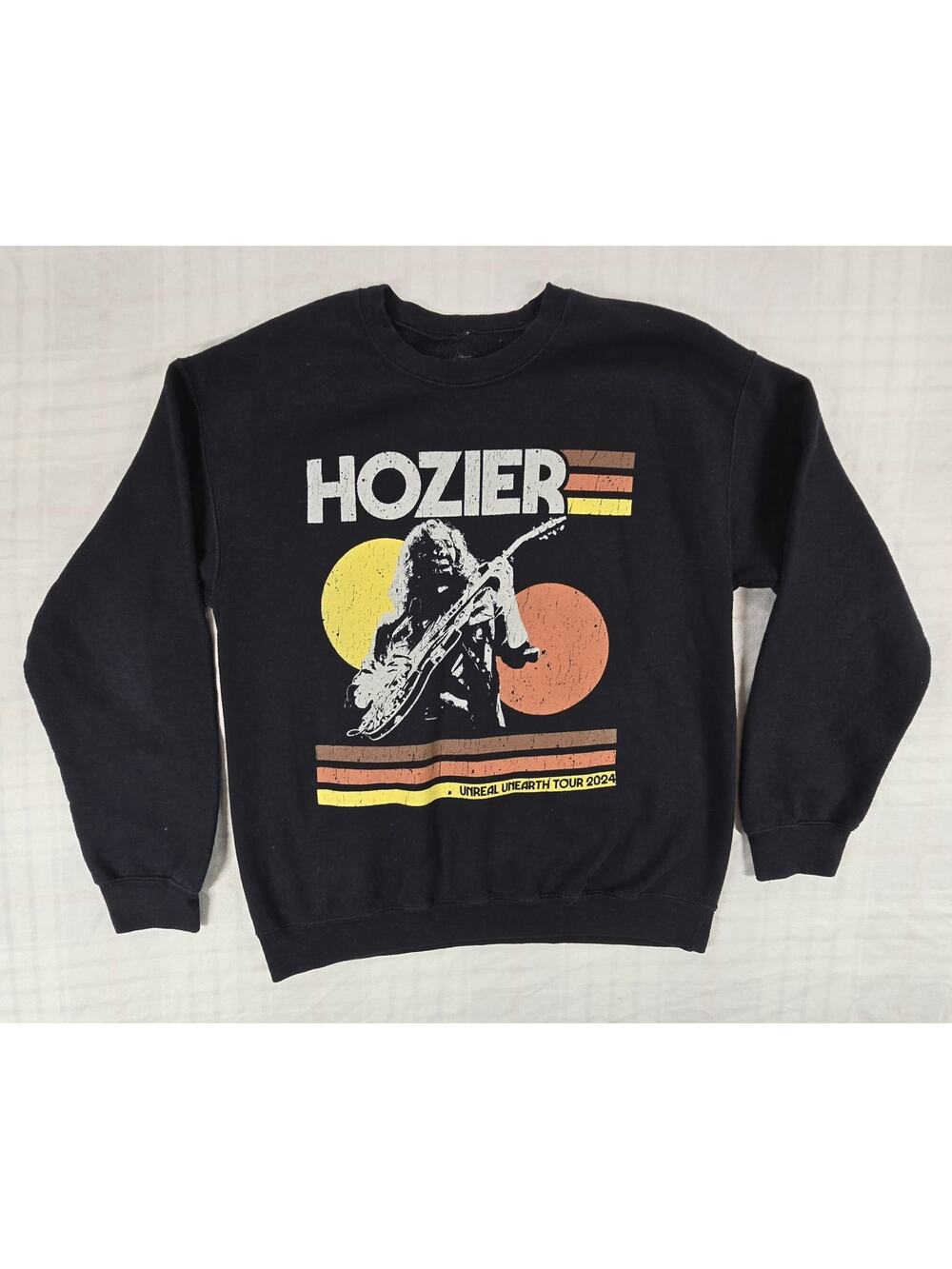 Hozier Tour 2024 Unreal Unearth Sweatshirt Graphic Crewneck M